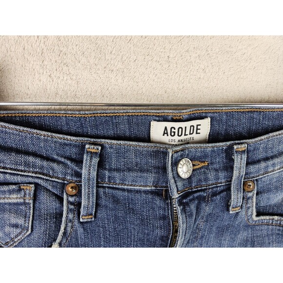 Agolde Women's Distressed Denim Jeans Size 26 - Picture 2 of 3